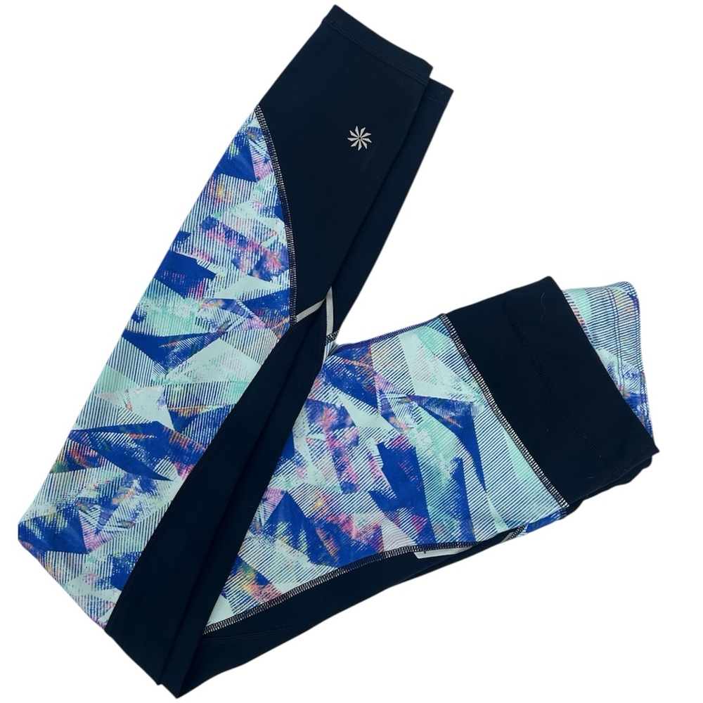 ATHLETA NWOT Women’s Luminous Mid Rise Full Length Back Zip Pocket Leggings